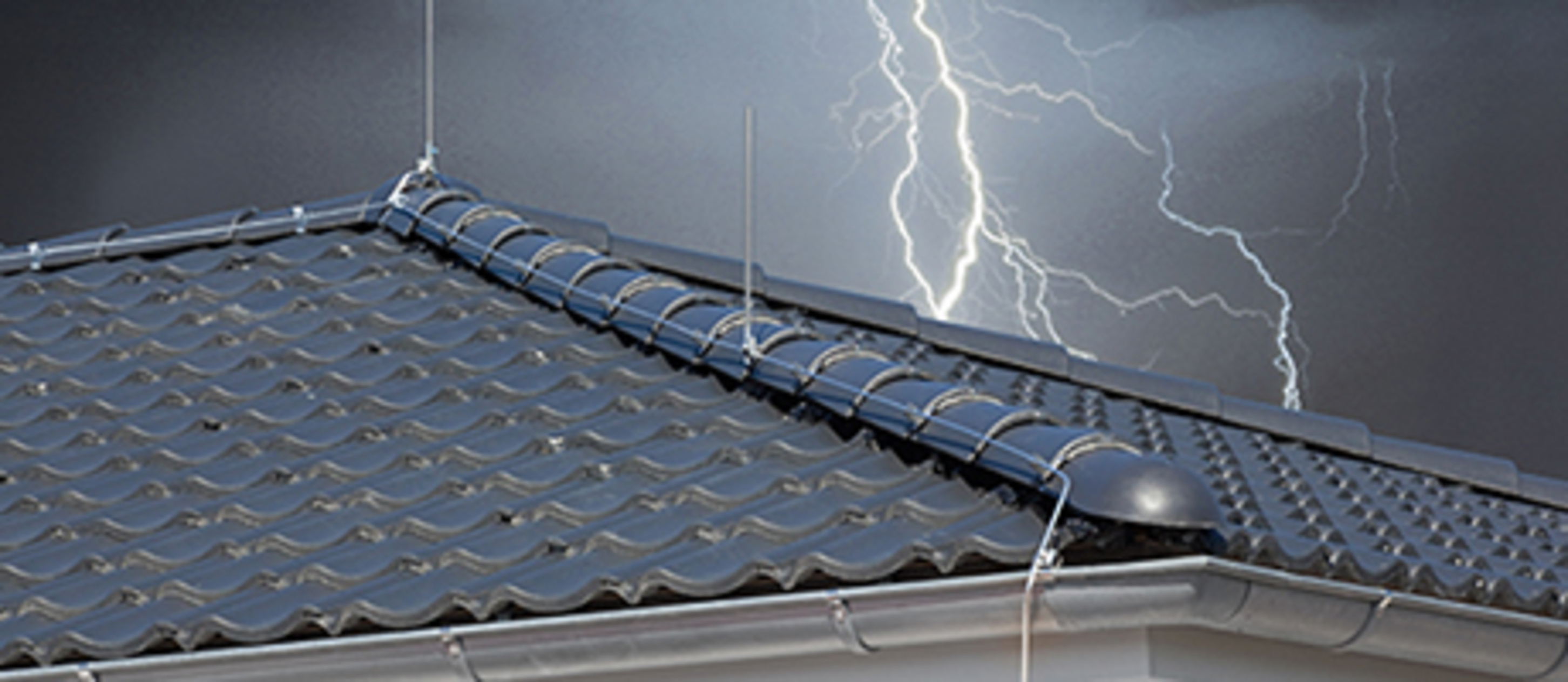 Äußerer Blitzschutz bei MUSA Elektrotechnik GmbH in Wendlingen